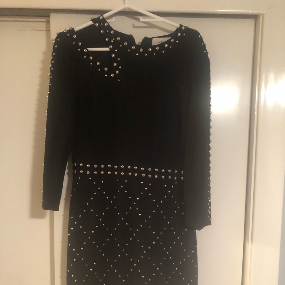 A.L.C  studded dress, size 8, crepe fully lined